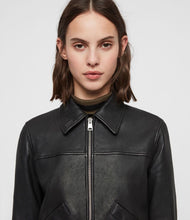 Charger l'image dans la galerie, Blouson aviateur en cuir Pascao