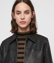 Charger l'image dans la galerie, Blouson aviateur en cuir Pascao