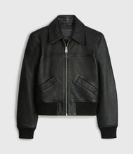 Charger l'image dans la galerie, Blouson aviateur en cuir Pascao