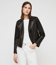 Charger l&#39;image dans la galerie, VELA VESTE DE MOTARD EN CUIR
