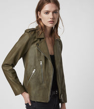 Charger l&#39;image dans la galerie, VESTE DE MOTARD ELVA EN CUIR
