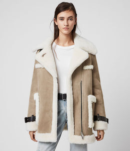 Manteau en peau de mouton Bronx