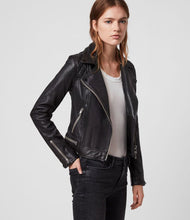 Charger l&#39;image dans la galerie, VESTE DE MOTARD EN CUIR CONROY
