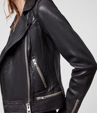 Charger l&#39;image dans la galerie, VESTE DE MOTARD EN CUIR CONROY

