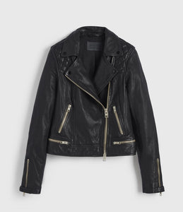 VESTE DE MOTARD EN CUIR CONROY